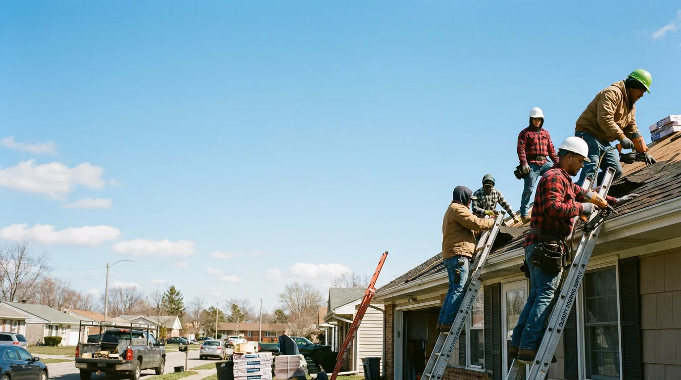 Roofing in Sharon, WI near me